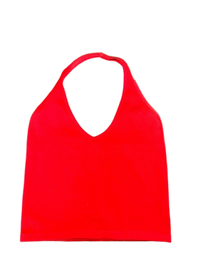 Urban Outfitters: Red Halter Top: size Large